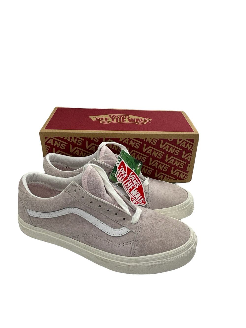 Vans Sneakers Womens 10.5 Old Skool Shoes Lilac Pig Suede HEIQ Eco Dry Low